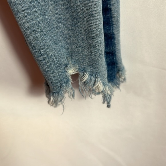 Pistola Light Blue Lightly Distressed Ankle Skinny Jeans - Picture 7 of 12